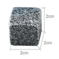 thumbnail image 2 of Labymos 9PCS Whiskey Stones Set Chilling Stones Wooden Box Chilling Rocks Reusable Ice Cubes for, 2 of 8