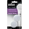 Braun Face 80 - Pack of 2 Brush Refills for Braun Mini-Facial Epilator and Facial Cleansing Brush