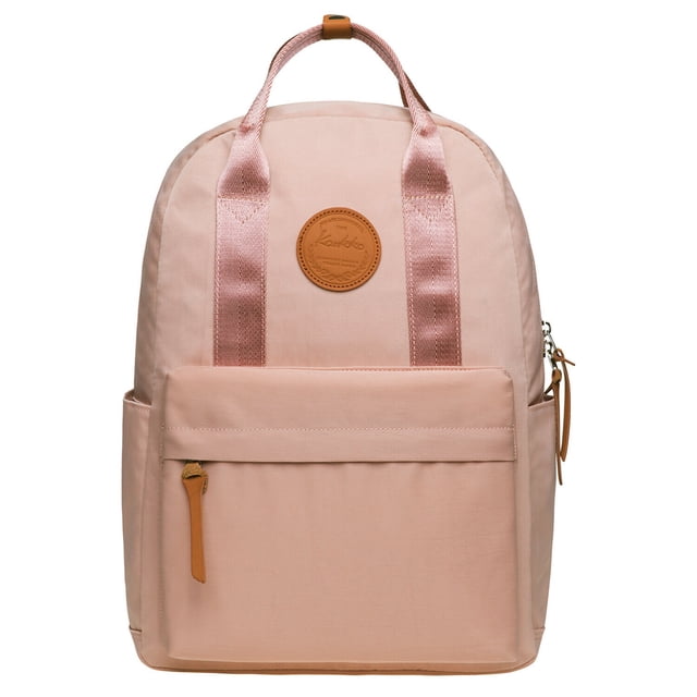 Mochila Escolar Unisex KAUKKO KS07-Pink Con Compartimento Para Portátil De 10 Pulgadas