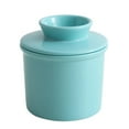 thumbnail image 1 of Fiudx Xiying Ceramic Yellow Oil Storage Tank with Lid - Household Kitchen Container for Butter, Solid Porcelain Design, Durable & Easy Clean, 1 of 4