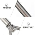 thumbnail image 4 of GOOHOCHY  5 Pcs Stainless Eye Bolt Expansion Bolts Eyes Screws Fastener Silver, 4 of 7