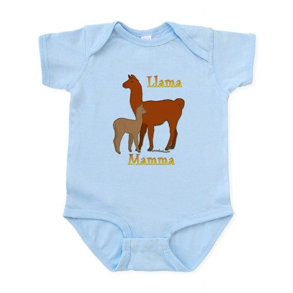 CafePress - Alpaca & Cria Infant Bodysuit - Baby Light Bodysuit, Size Newborn - 24 Months