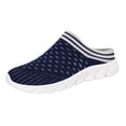 thumbnail image 4 of Rokment Athletic Walking Running Mules Backless Shoes for Women Lightweight Comfortable Orthopedic Memory Foam Clogs Handsfree Sandals Non Slip Nursing Work Half Slippers Sneakers E Size 7, 4 of 5