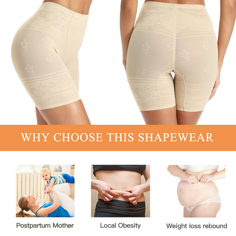 DREAM SLIM Tummy Control Shapewear Shorts for Women High Waisted Body  Shaper Panties Slip Shorts Under Dresses Thigh Slimmer 