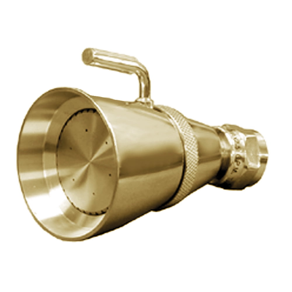 Polished Brass PVD 21/4" Adjustable Shower Head ,PartNo S03009