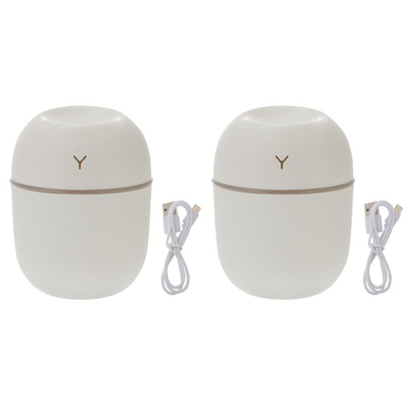 2pcs Household Mini Humidifier Mist Humidifier Portable Air Humidifier USB Humidifier