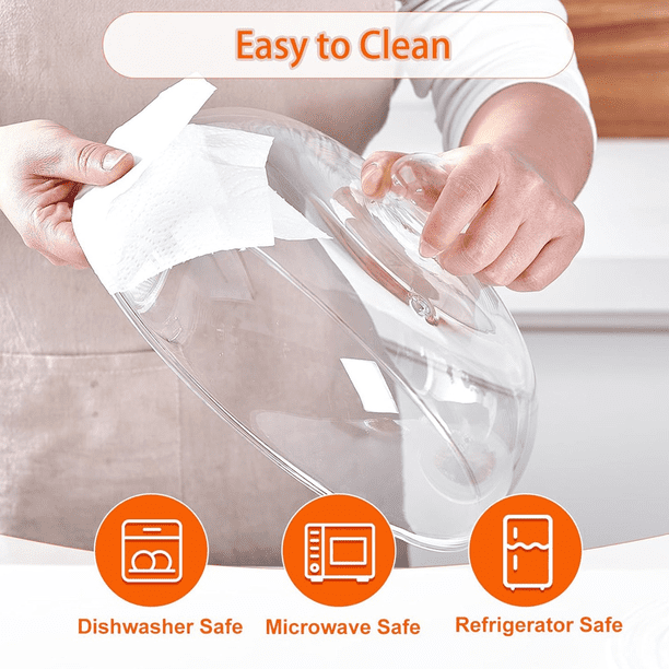 Acheter Couvercle pour micro-ondes pour aliments, couvercle transparent anti-éclaboussures pour micro-ondes avec cuiseur à eau et poignée, couvercles d'assiettes de 10 pouces, Gadgets de cuisine Acheter Couvercle pour micro-ondes pour aliments, couvercle transparent anti-éclaboussures pour micro-ondes avec cuiseur à eau et poignée, couvercles d'assiettes de 10 pouces, Gadgets de cuisine