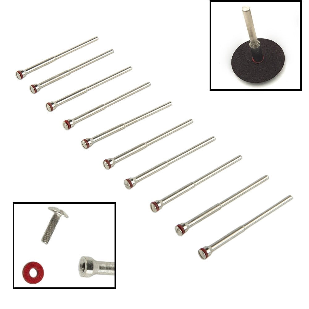 Mandrins De Polissage Pour Outil Rotatif - Lot De 10, Tige 2,35 Mm, Longueur 45 Mm, Pour Bijoux, Perles - 5