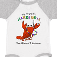 thumbnail image 4 of Inktastic My First Mardi Gras Crawfish Boys or Girls Baby Bodysuit, 4 of 5