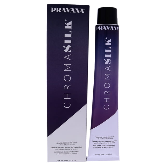 Color de pelo Pravana Pravana ChromaSilk Creme Hair Color - 6.11 Dark Intense Ash Blonde Color de pelo Unisex 3oz