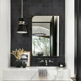 thumbnail image 4 of TEHOME Oil Rubbed Bronze Bathroom Mirror, 24x36 Inches, Contemporary Rounded Rectangle, 4 of 7