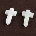thumbnail image 2 of Masteelf Cross Shape Luminous Stone Pendant for DIY Necklace Making Assorted Color Smooth Surface 10 Pcs, 2 of 8