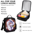 thumbnail image 5 of Ghostbusters Stay Puft Cartoon Backpack With Lunch Bag Pencil Case Pen Bag Satchel Daypack Insulated Potable Bento Bag 3 Pieces Set, 5 of 6