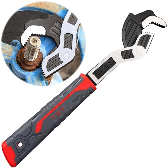 Llave de fontanería universal ajustable y autoblocante Dromco