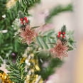 thumbnail image 5 of Christmas Tree Decorations, Christmas Ornaments, Red Berry and Pine Needle Christmas Pendants, 10-Pack Plastic Holiday Craft Props for Festive Box and Tree Decor, 5 of 7