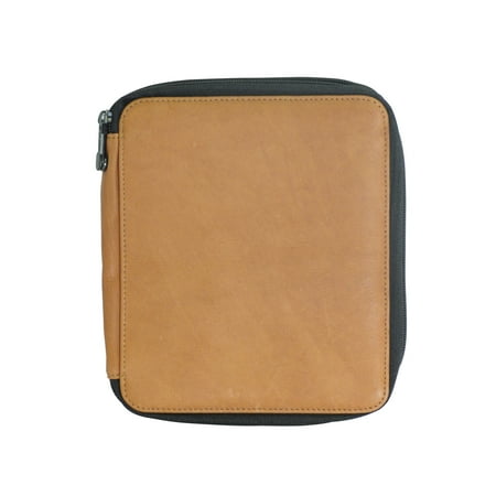 UPC: 0696844412606 | Global Art Genuine Leather Pencil Case  72-Pencil Capacity  Brown