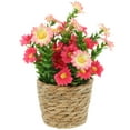 thumbnail image 1 of Artificial Potted Flower Desktop Faux Potted Plant Artificial Plant in Pot Ornament, 1 of 9