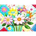 thumbnail image 1 of Kit de Peinture Diamant Quilted Blooms, 1 of 7