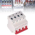 thumbnail image 3 of 4P Mini Circuit Breaker Air Switch MCB 400V DZ47-63 Overload Short Circuit Protection Sturdy PC Shell with Clear Viewing Window for Home Office Building DIN Rail Mount, 3 of 7