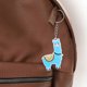 thumbnail image 3 of 12 Pcs Alpaca Keyring Cartoon Keychain Kawaii Keychain Backpack Keychains Aesthetic Keychain Bag Pendant, 3 of 3