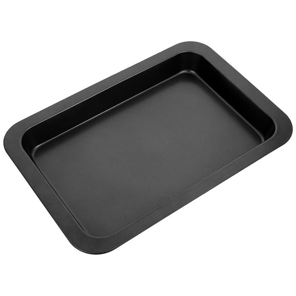 AURARMLET Carbon Steel Baking Pan Non-Stick for Fast Heat Conduction Black