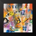 thumbnail image 2 of Moega 12x12 Black Modern Framed Museum Art Print Titled - ART SPRAY GRAFFITY, 2 of 5