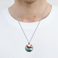 thumbnail image 5 of Whale Glass Circular Pendant Necklace - Stylish Jewelry Necklaces for Women, 5 of 5