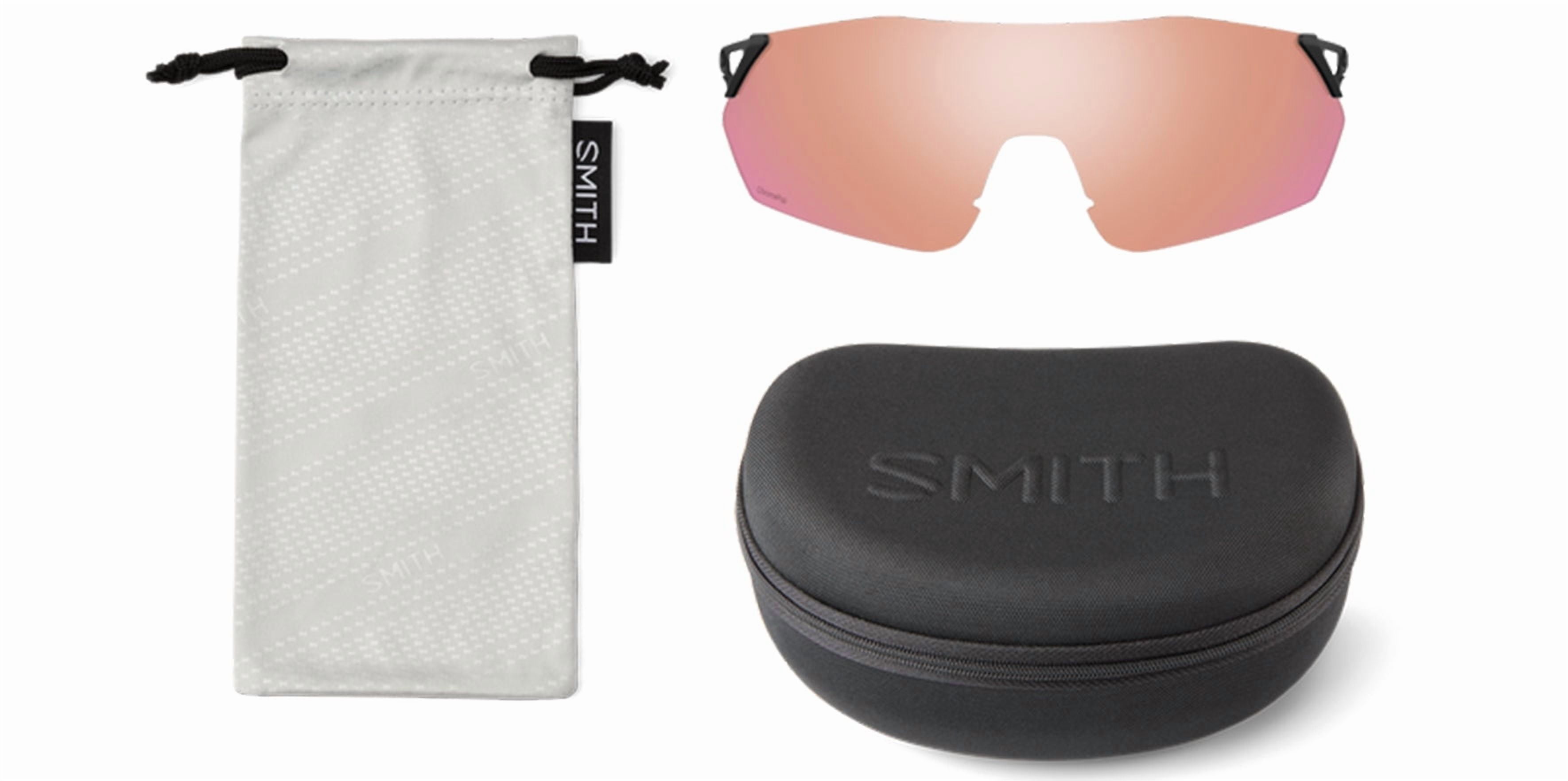 Smith Optics Reverb ChromaPop Matte White Rimless Shield