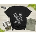 thumbnail image 2 of Flying Soaring Falcon Sea Hawk Bird Lover Gift for Men Women T-Shirt Cool Falcon Lover Gift T Shirt for Girls Boys Youth Graphic Tshirt, 2 of 8