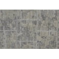 thumbnail image 6 of Feizy Elias Modern Abstract, Gray/Ivory, 2' x 3' Accent Rug Sheen Fade Resistant Handmade Casual Geometric Design Carpet for Living Dining Bed Room, 6 of 7