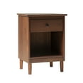 thumbnail image 6 of Walker Edison Wright Mid-Century Nightstand, Walnut, 6 of 11