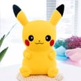 thumbnail image 3 of Pokemon Series Anime Cute Down Cotton Smiling Pikachu Doll Plush Toy Children Laughing Pikachu Cloth Doll Girl Birthday Gift, 3 of 5