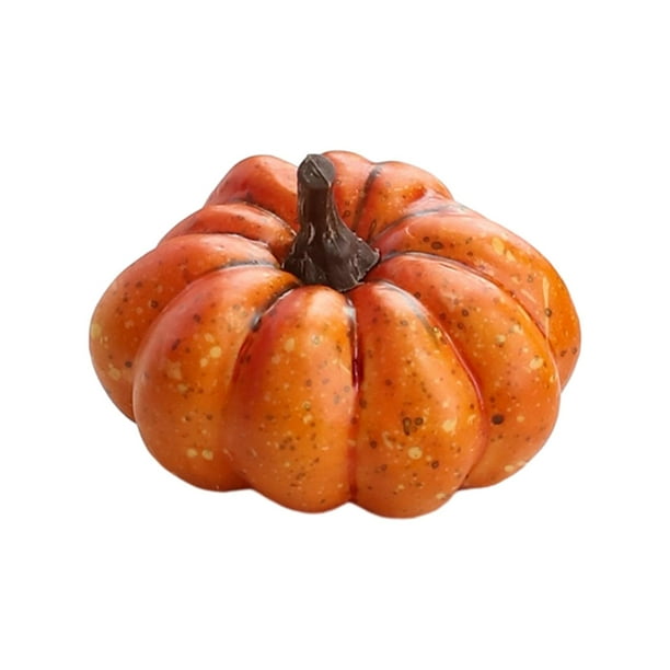 Calabaza artificial, calabaza de espuma falsa, modelo de simulación de calabaza de otoño 45x75cm naranja