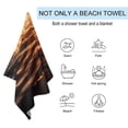 thumbnail image 2 of Flag Of The United States Beach Towel Microfiber Beach Towels Sand Free Quick Dry Lightweight Travel Towels, 2 of 7