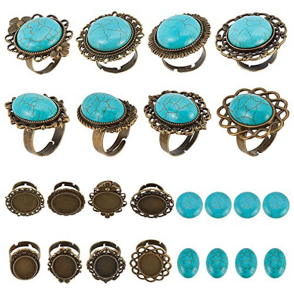 140pcs Hoop Earring Findings, Beading Hoop Earring Components with Earring  Hooks and Jump Rings for Earring Jewelry Making (Platinum & Goldend) 