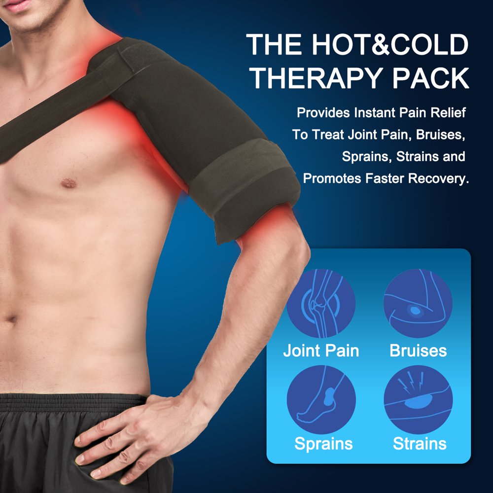 Ice Pack Flexible Gel Ice Pack & Wrap Ideal Hot & Cold Therapy for Hip