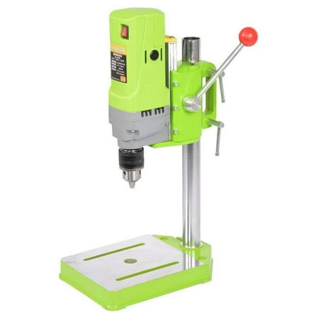 

Mini Electric Bench Drill Press Stand Mini Portable Press Workbench Wood Drilling Machine Iron Wood for DIY 710W