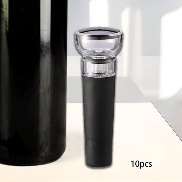 10 piezas de Bomba de vacío de vino BLESIY tapones de botella sellos al vacío reutilizables