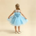 thumbnail image 5 of Utlike Girls Dresses Toddler Baby Lace Sleeveless Dress Solid Color Bow Dress Princess Puffy Dress Suitable For Wedding Party Prom Girls Comfort Sundress Size 6 Months-12 Months, 5 of 5