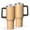 Black, variant on 40oz Tumbler with Handle and Straw, Vacuum Insulated Stainless Steel Travel Mug, Fits Car Cup Holder, Wood Print