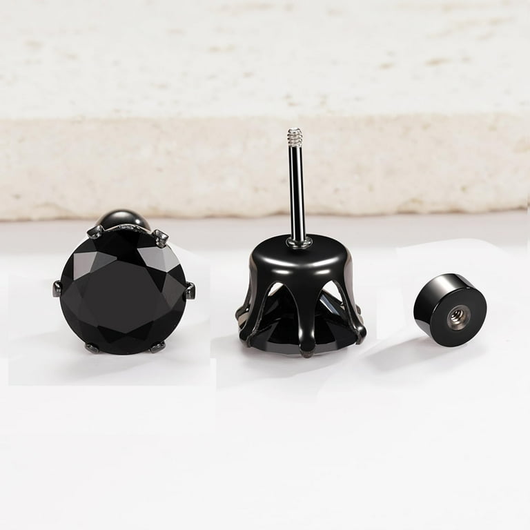 Mens screw hotsell earrings