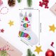 thumbnail image 2 of Calcetín Navideño Con Luz Led Medias De Lentejuelas Brillantes Bolsa De Regalo De Dulces Para Decoración Navideña seitruly HA038940-00, 2 of 6