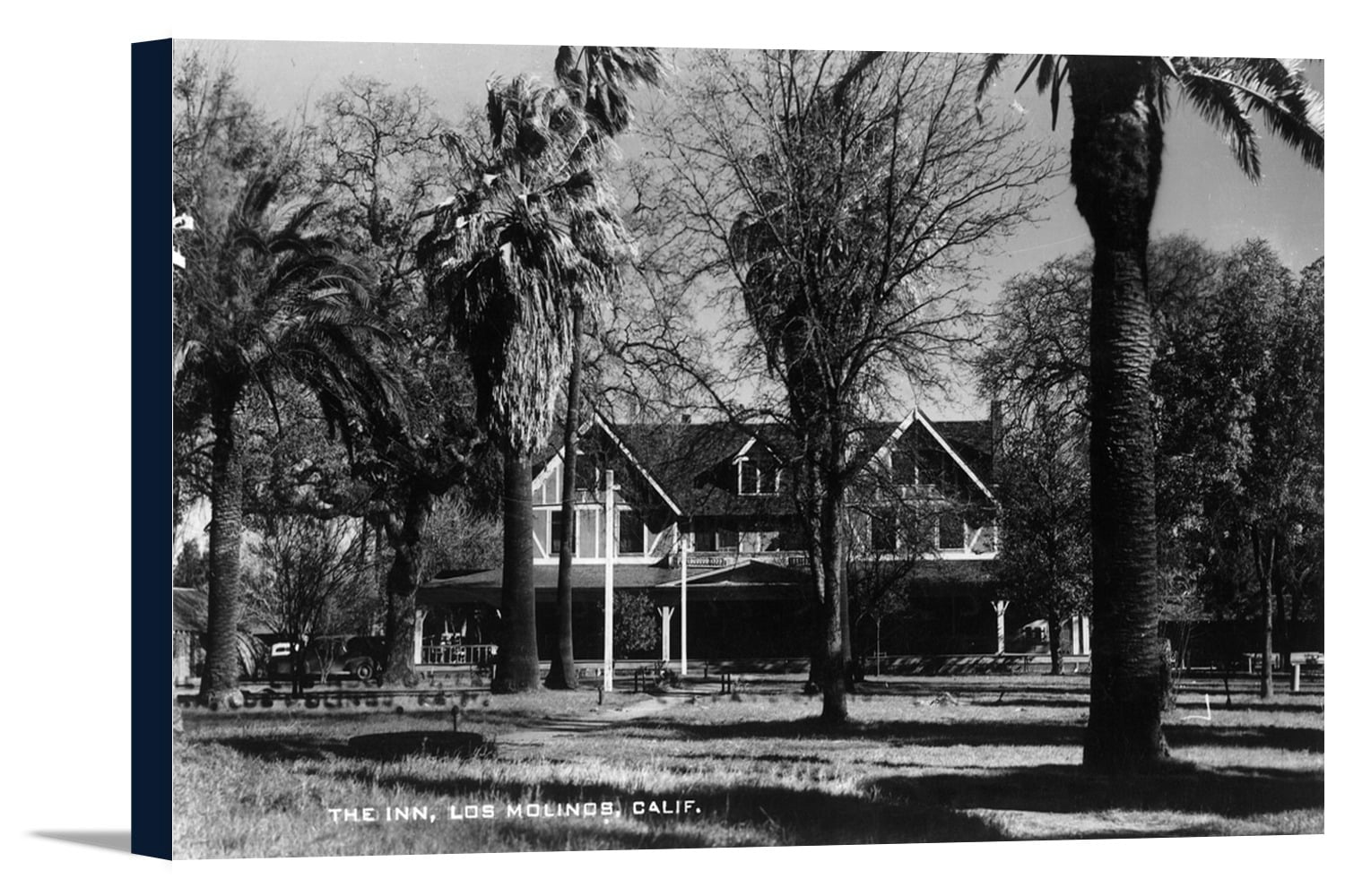 Los Molinos, California Exterior View of Los Molinos Inn (18x11
