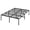 Full, variant on Heavy-Duty Metal Platform Bed Frame - Sturdy Steel Support with Underbed Storage - No Box Spring Needed - Black - Full Size, 191 x 137 x 38 cm