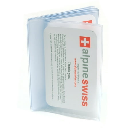 - Plastic Wallet Inserts 6 page SET OF 2 Picture Holder Made in USA