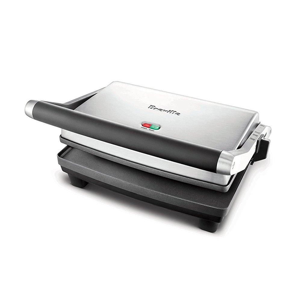 breville bsg520xl panini duo 1500watt nonstick panini press