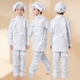 thumbnail image 4 of Toddler Boys Girls 2 Piece Outfits Long Sleeve Kids Mummy Wrap Style Halloween Party Clothes Sets Suit Dress Up Play Casual Set for Roleplay Funny Outfits, 4 of 5