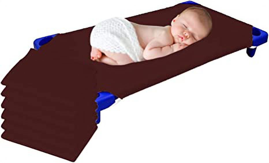 Lukeville Luxury Linen Cot Sheets for Toddler and Preschool Daycare
