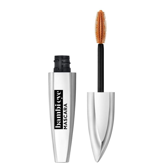 Máscara L'Oreal Paris Bambi, lavable para ojos, volumen duradero, negra