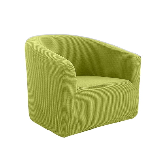 NSESSHome Club Chair Slipcover Stretch Barrel Chair Covers Tub Chair Slipcovers Soft Spandex Armchair Sofa Cover Removable Couch Furniture Protector Arm Chair Cover for Living Room
